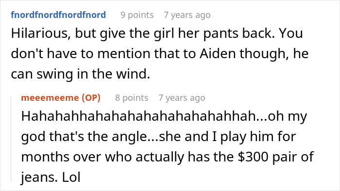 Woman Walks In On Cheating BF, Walks Out With His Lover&rsquo;s Jeans And Refuses To Return Them