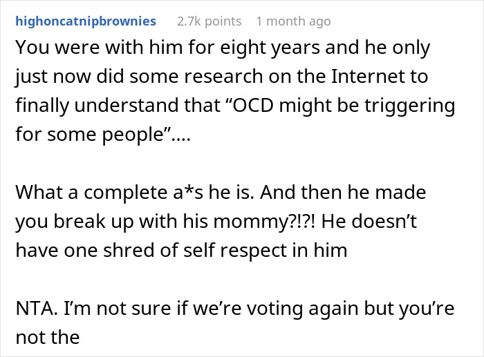 Text conversation about a woman ending a relationship and feeling liberated over a penny, highlighting personal boundaries.