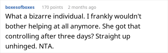 Relative Moves In With SIL To Help Her With Kids, Then Gets Offensive Mockery From Her In Return