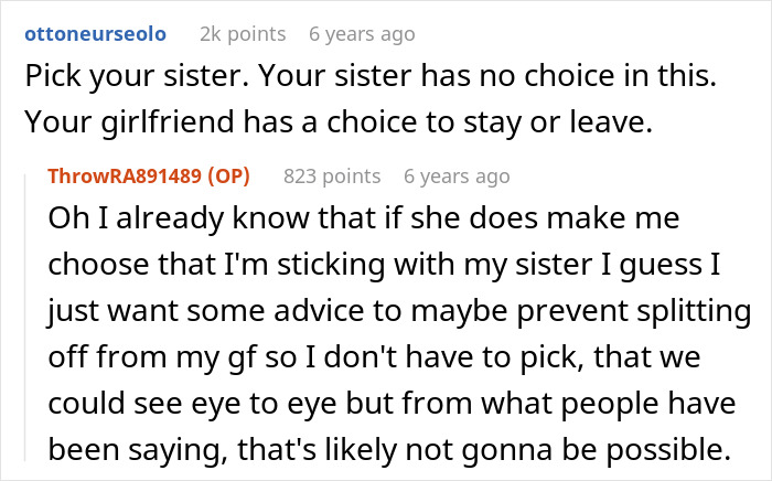 Woman Demands Boyfriend Choose Between Her And His Abandoned Sister: "Isn't Ready To Become A Mother" Woman Demands Boyfriend Choose Between Her And His Abandoned Sister: "Isn't Ready To Become A Mother"