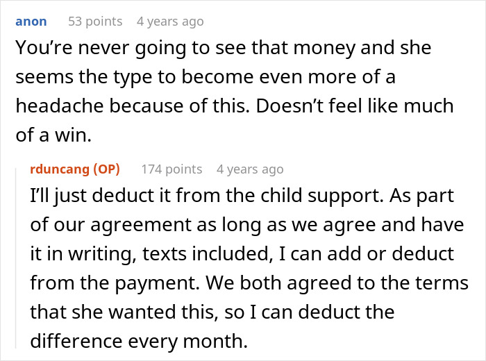 Petty Ex Tries To Play The Split Game, Ends Up Getting Played Herself As She Owes Guy $425