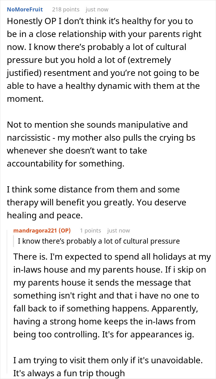 Asian Mom Body Shames Daughter, Gets Mad When She Says She's The Reason For Her Weight And Illnesses