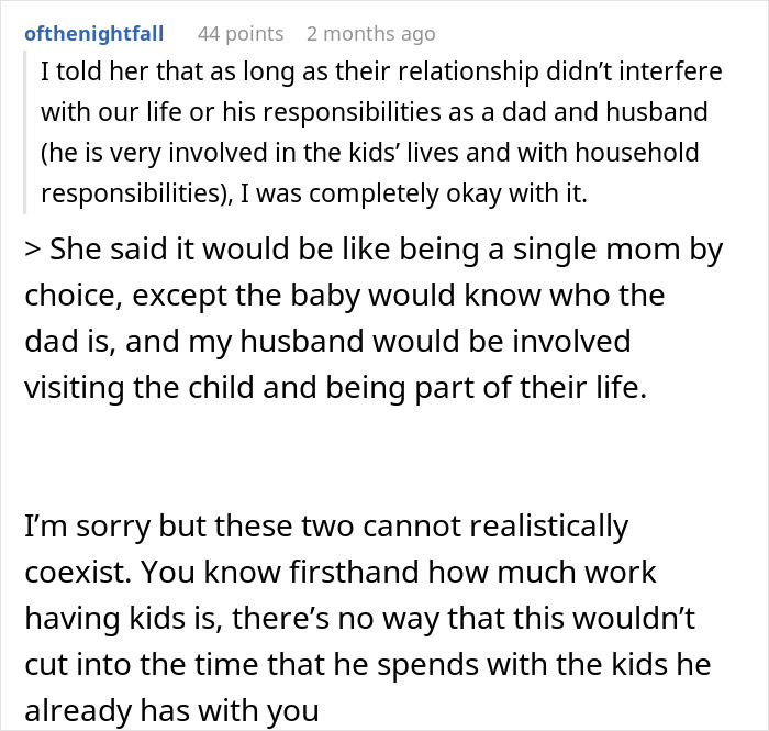 Open Marriage Takes A Wild Turn When Husband&rsquo;s GF Asks For A Baby, Wife Gives Him An Ultimatum