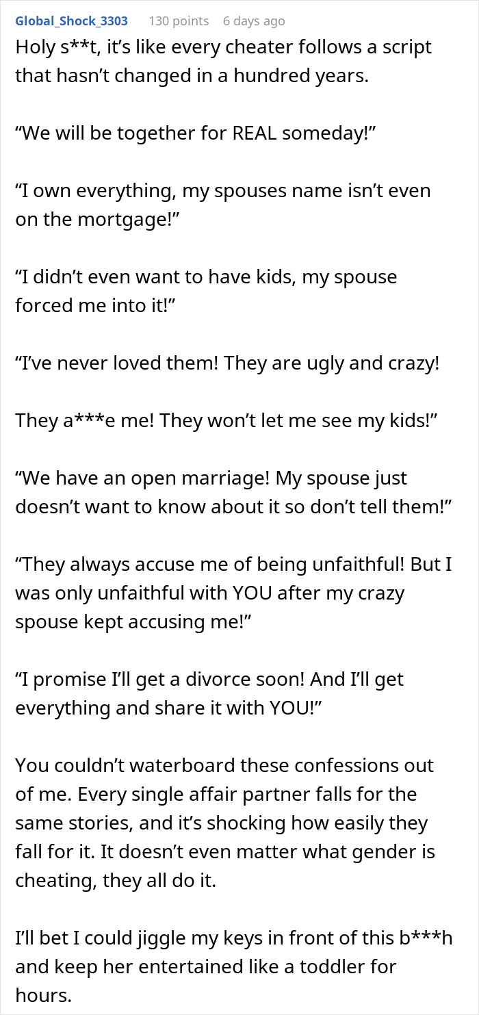 Other Woman Thinks She Has Won When Wife Files For Divorce, Ends Up Pregnant And Isolated