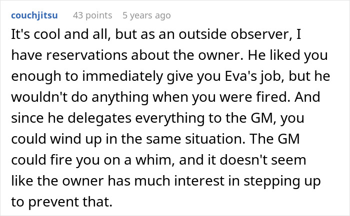 Fired Employee Finds Manager’s Dark Secret, Takes Over Her Job: "Tears Flowing, Begging" Fired Employee Finds Manager’s Dark Secret, Takes Over Her Job: "Tears Flowing, Begging"