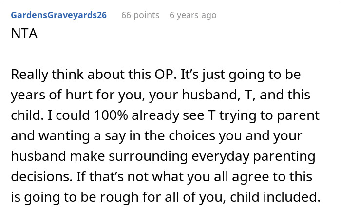 Forum post discussing a woman wanting her baby adopted by her brother and conflict with sister-in-law over parenting. Forum post discussing a woman wanting her baby adopted by her brother and conflict with sister-in-law over parenting.