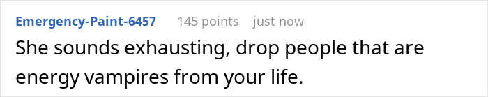 Text message on a phone screen about testing a friend to remind her to show appreciation, expressing shock at being ignored.