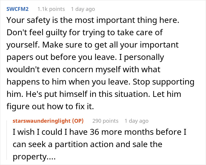 Woman Fakes Work Trip To Escape Volatile Boyfriend, Asks If That Makes Her A Coward