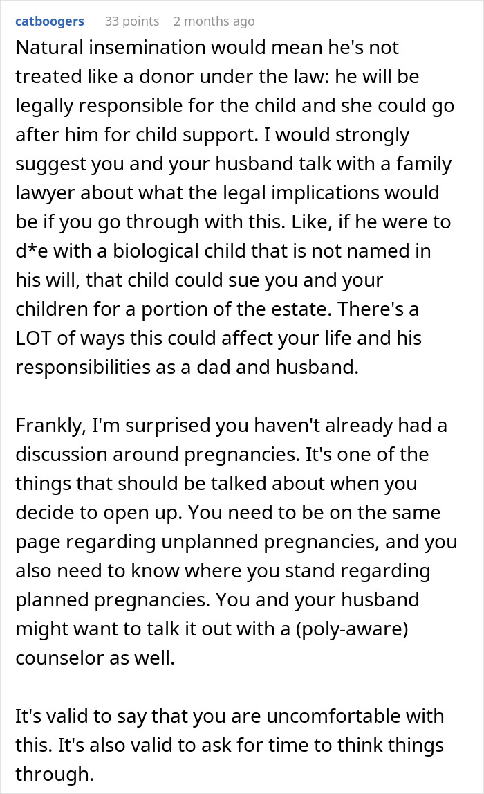 Open Marriage Takes A Wild Turn When Husband&rsquo;s GF Asks For A Baby, Wife Gives Him An Ultimatum