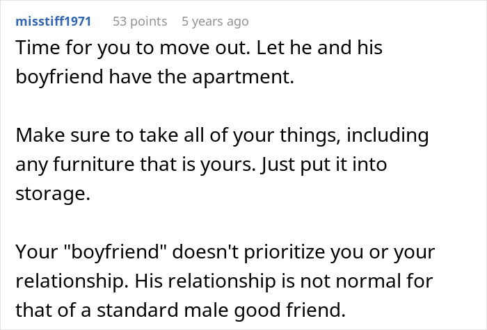 Woman Upset Fiance&rsquo;s Friend Won&rsquo;t Move Out After Finding A Job, Learns The Truth About Their Relationship