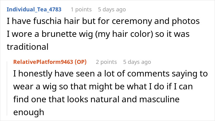 Man Of Honor Told To Change His Blue Hair For Wedding, Bride Uncovers Mom's Meddling Just In Time Man Of Honor Told To Change His Blue Hair For Wedding, Bride Uncovers Mom's Meddling Just In Time