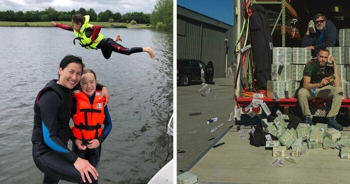 54 Hilarious And Creative Poses That People Somehow Pulled Off Perfectly