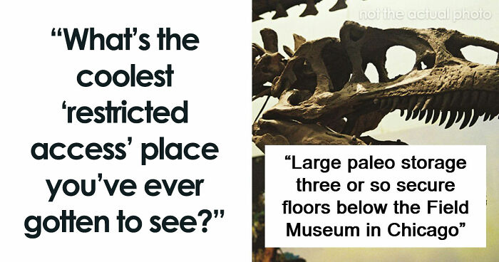 79 Times People Got Exclusive Access To Places And Couldn’t Believe Their Luck