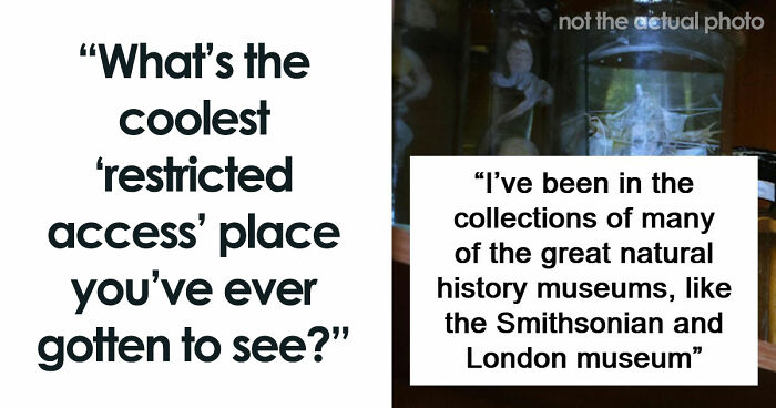 79 Times People Got Exclusive Access To Places And Couldn’t Believe Their Luck
