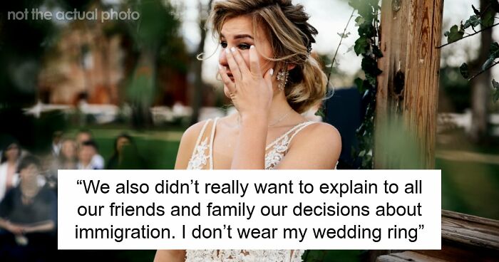 Couple Legally Marries Months Before The Wedding Ceremony, Bride Starts Panicking That It Will Upset Guests