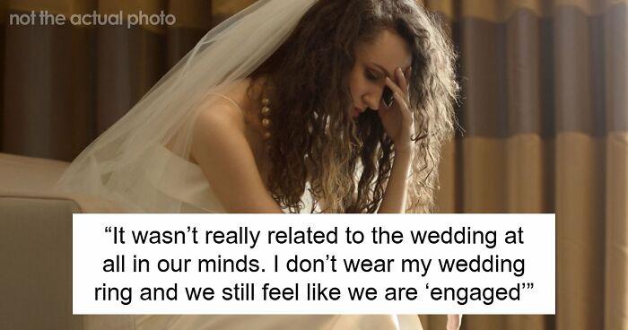 Couple Legally Marries Months Before The Wedding Ceremony, Bride Starts Panicking That It Will Upset Guests