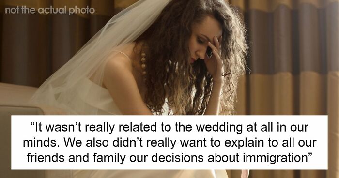 Couple Legally Marries Months Before The Wedding Ceremony, Bride Starts Panicking That It Will Upset Guests