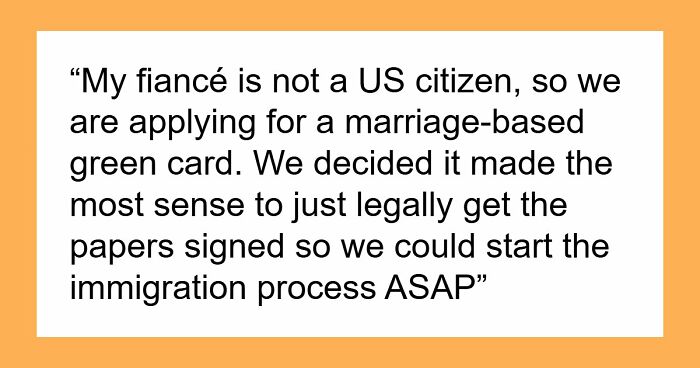 Couple Legally Marries Months Before The Wedding Ceremony, Bride Starts Panicking That It Will Upset Guests