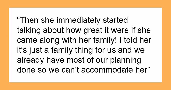 Friendship On Troubled Waters As Woman Doesn’t Want A Joint Family Trip With Bestie, She Loses It