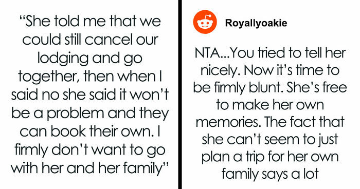 Friendship On Troubled Waters As Woman Doesn’t Want A Joint Family Trip With Bestie, She Loses It