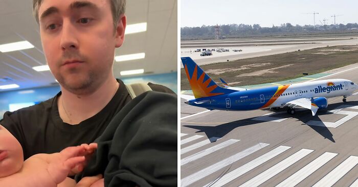 “I Hope You Sue”: Couple Sparks Debate After Airline Kicks Them Off Flight Due To Their “Sick” Crying Baby