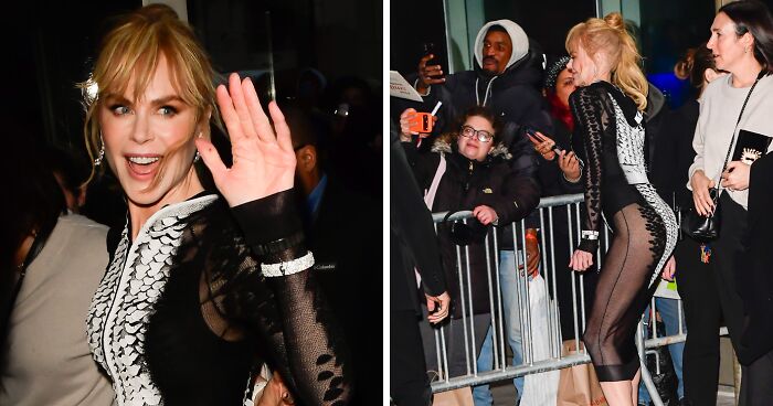 “Cheeks Always Show The Work”: Nicole Kidman Sparks Wild Reactions In Sheer Look At Premiere