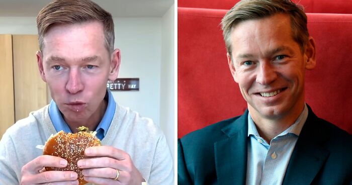 “How Old Are We?”: McDonald’s CEO Blames His Mom For His Viral Big Arch Burger Reaction