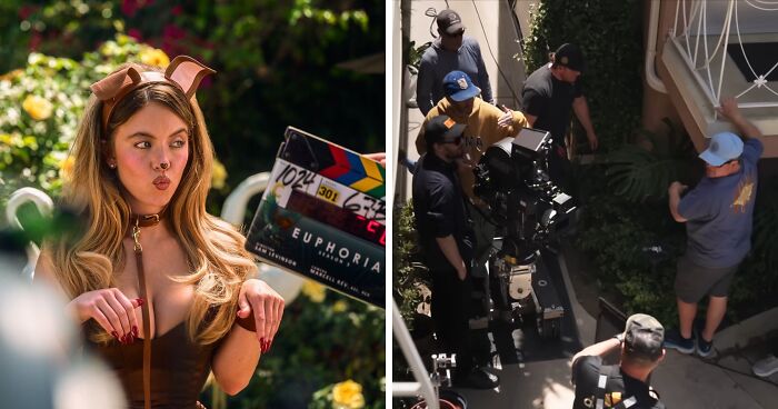 BTS Video Of Sydney Sweeney Surrounded By ‘Euphoria’ Crew Is Making Fans “Uncomfortable”
