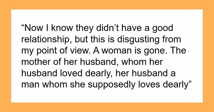 Woman Openly Celebrates Losing Her MIL While Husband Mourns, Shocked Coworker Can’t Stay Silent