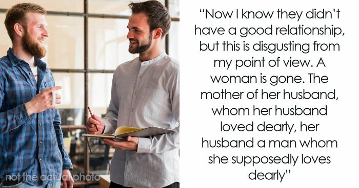 Woman Openly Celebrates Losing Her MIL While Husband Mourns, Shocked Coworker Can’t Stay Silent