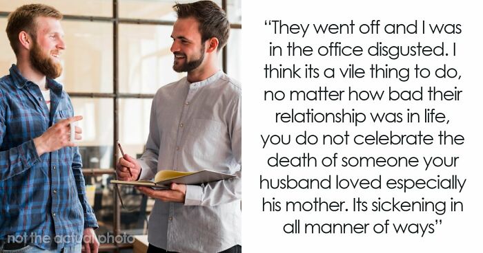 Woman Openly Celebrates Losing Her MIL While Husband Mourns, Shocked Coworker Can’t Stay Silent
