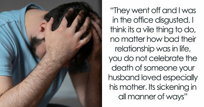 Woman Openly Celebrates Losing Her MIL While Husband Mourns, Shocked Coworker Can’t Stay Silent