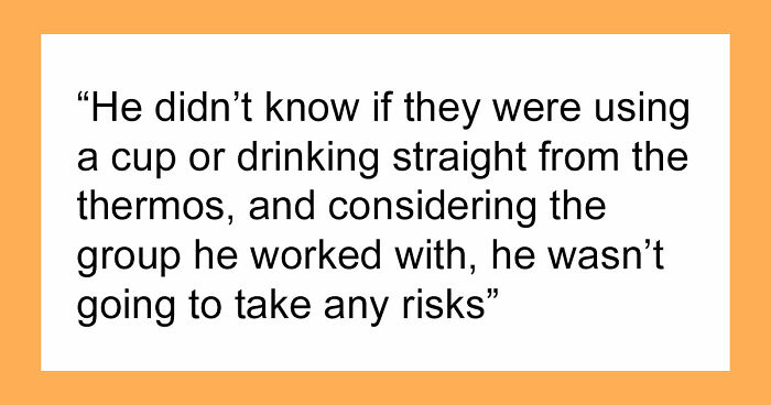 Food Thief Learns A Lesson When Coworker Gets Fed Up With Being Left Without His Iced Sweet Tea