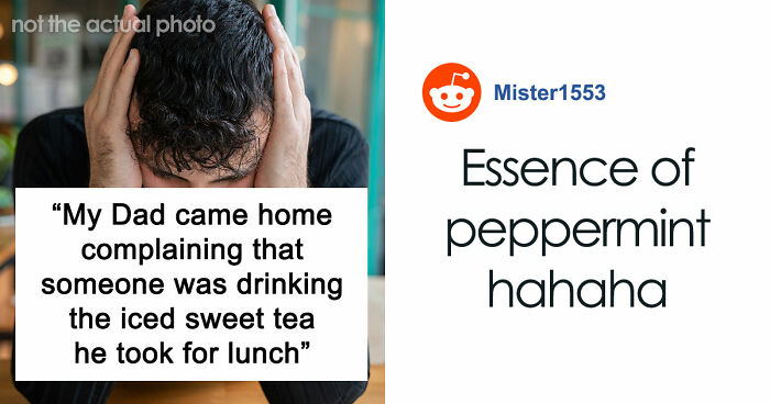 Food Thief Learns A Lesson When Coworker Gets Fed Up With Being Left Without His Iced Sweet Tea