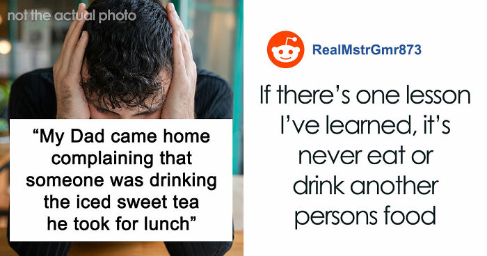 Food Thief Learns A Lesson When Coworker Gets Fed Up With Being Left Without His Iced Sweet Tea