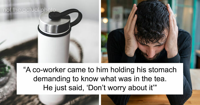 Food Thief Learns A Lesson When Coworker Gets Fed Up With Being Left Without His Iced Sweet Tea