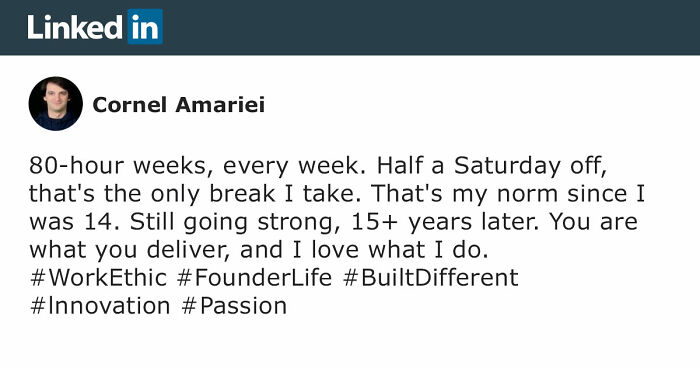 “5AM Success Bro”: 83 LinkedIn Posts So Cringey, They Turned Into Roast-Worthy Content