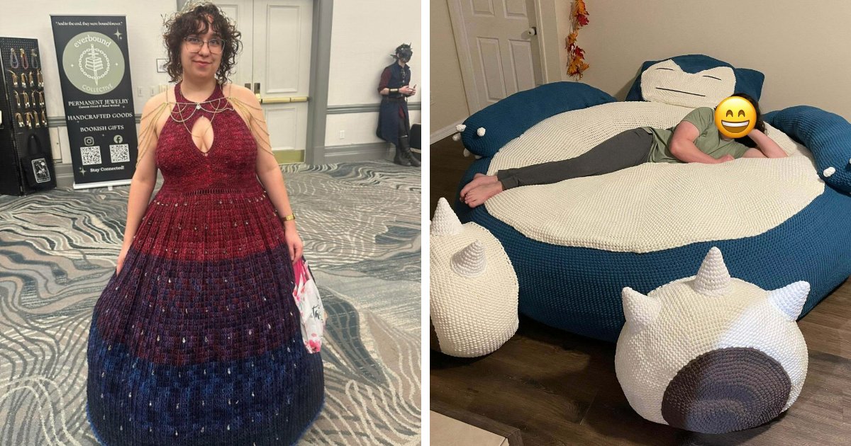 “Took Around 110 Hours”: 83 Times People Crocheted Something Awesome And Wowed The Internet (New Pics)