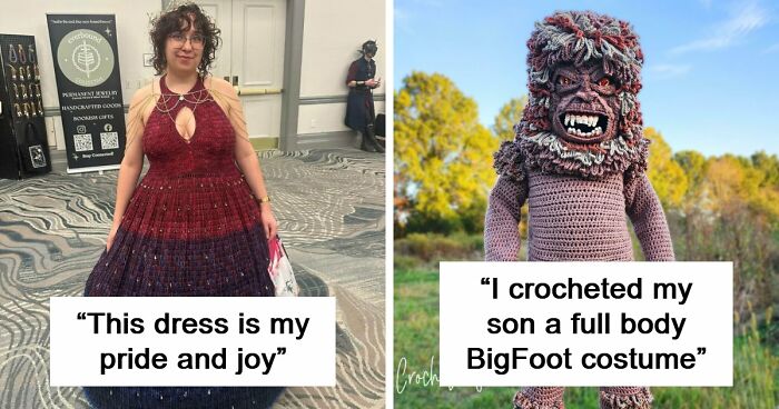 “Took Around 110 Hours”: 83 Times People Crocheted Something Awesome And Wowed The Internet (New Pics)