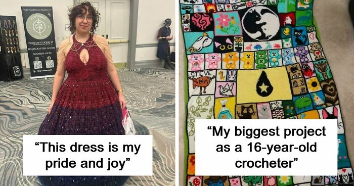 “Took Around 110 Hours”: 83 Times People Crocheted Something Awesome And Wowed The Internet (New Pics)