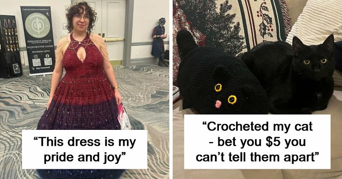 “Took Around 110 Hours”: 83 Times People Crocheted Something Awesome And Wowed The Internet (New Pics)