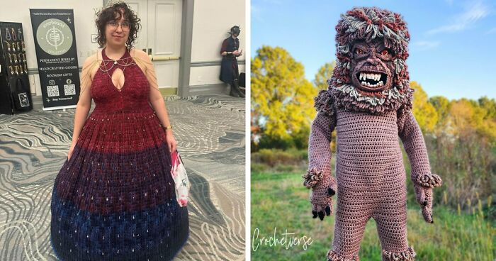“Took Around 110 Hours”: 83 Times People Crocheted Something Awesome And Wowed The Internet (New Pics)