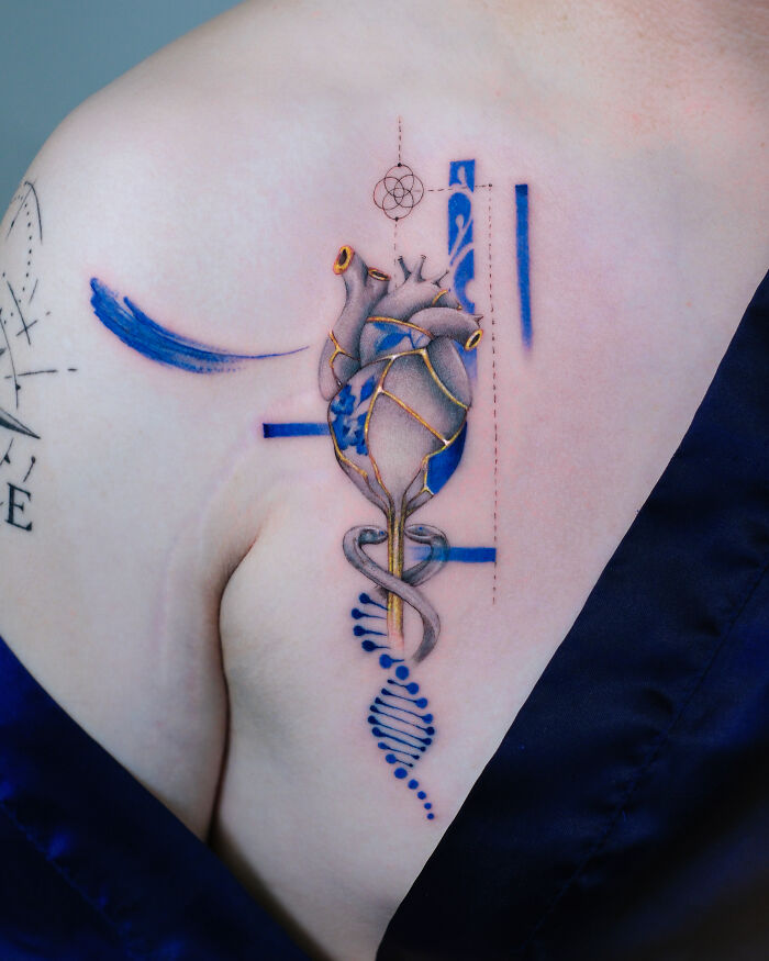 Tattoos Inspired Japanese Kintsugi Tatuaggidiporcellana