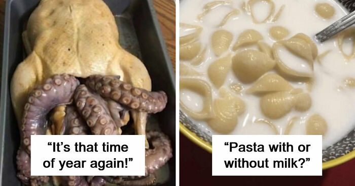 “Apple Mayo Sandwich”: 73 Cursed Food Pics Straight From The Depths Of Hell