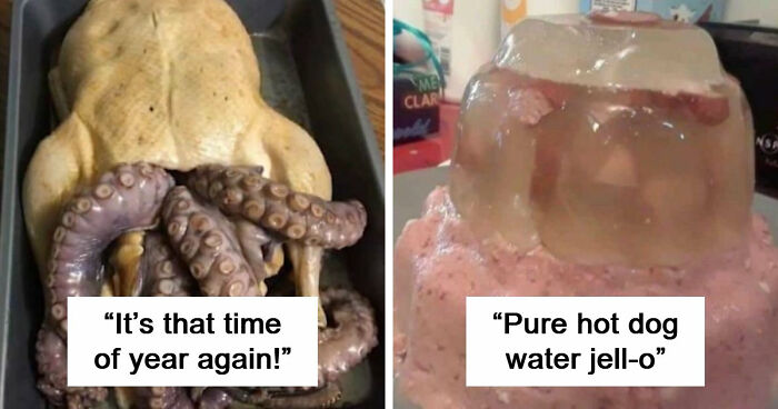 “Apple Mayo Sandwich”: 73 Cursed Food Pics Straight From The Depths Of Hell