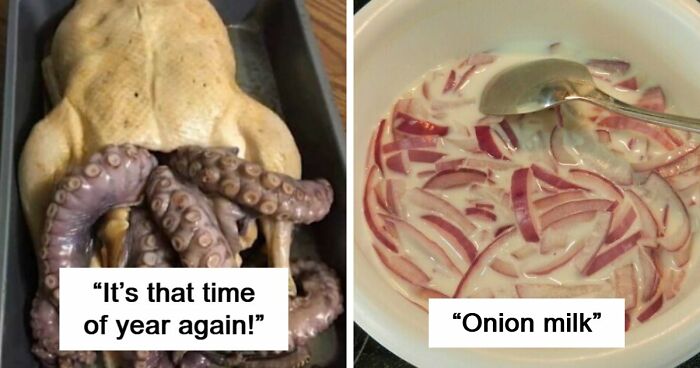 “Apple Mayo Sandwich”: 73 Cursed Food Pics Straight From The Depths Of Hell