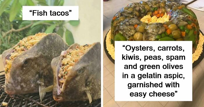 “Apple Mayo Sandwich”: 73 Cursed Food Pics Straight From The Depths Of Hell