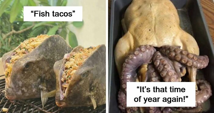 “Apple Mayo Sandwich”: 73 Cursed Food Pics Straight From The Depths Of Hell