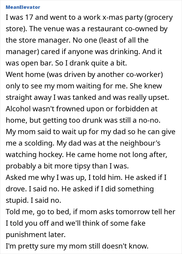 Dad and kid secretly cover up a wild night from mom, showing one of the hidden secrets dads and their kids keep.