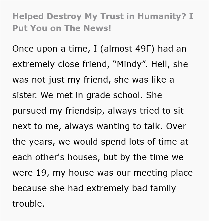 Woman thinking she can get away with cheating and scamming until her best friend exposes her on local news.